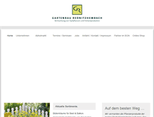 Tablet Screenshot of gartenbau-rednitzhembach.de